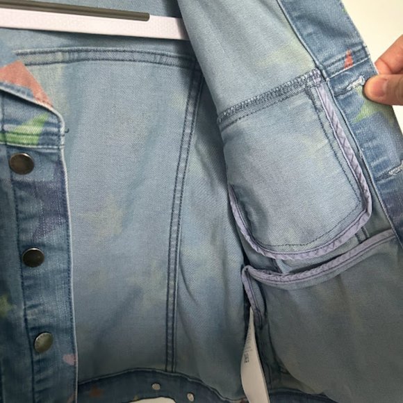 Stella McCartney Kids Star Print Denim Jacket - Picture 4 of 8